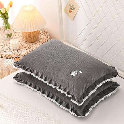 91家纺网 家纺一手货源 找家纺 （总）织布人 2022新款荞麦枕公主风魔法绒荞麦枕40*60