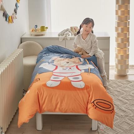 91家纺网 家纺一手货源 找家纺 （总）温宁 2022新款A类母婴级大版儿童豆豆可拆冬被子被芯