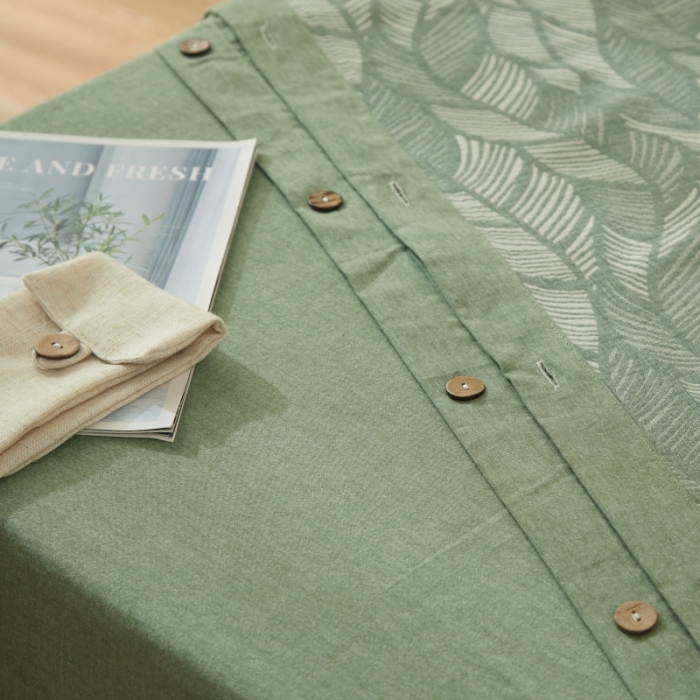 91家纺网 家纺一手货源 找家纺 小欢喜 新款60支双层纱提花四件套 瑞纹-绿