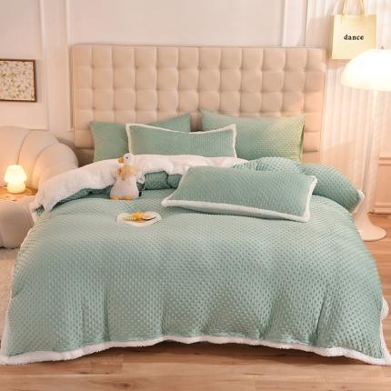 91家纺网 家纺一手货源 找家纺 （总）艾米家居 2022秋冬新款豆豆绒+羊羔绒系列