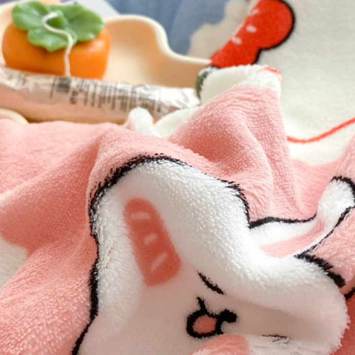 91家纺网 家纺一手货源 找家纺 上尚居 2022新款加厚保暖牛奶绒四件套 幸福时光