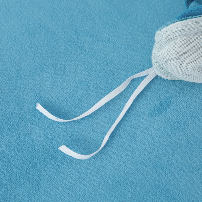 91家纺网 家纺一手货源 找家纺 优姿家纺 牛奶绒贴边绣花荷叶花边保暖四件 蝶舞纷飞-蓝