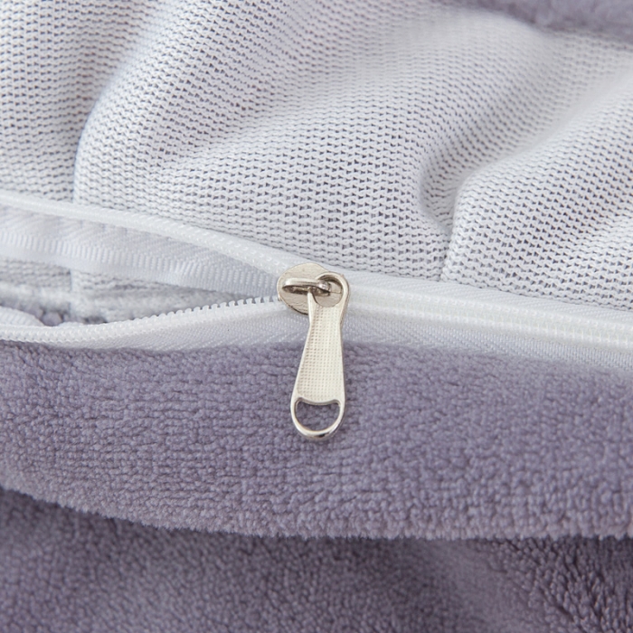 91家纺网 家纺一手货源 找家纺 优姿家纺 牛奶绒贴边绣花荷叶花边保暖四件 花仙子-灰