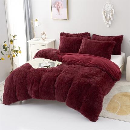 91家纺网 家纺一手货源 找家纺 （总）品尚嘉 2025新款加厚水貂绒冬被长毛绒胖被