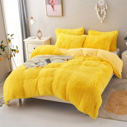 91家纺网 家纺一手货源 找家纺 （总）品尚嘉 2025新款加厚水貂绒冬被长毛绒胖被