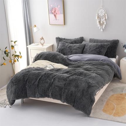 91家纺网 家纺一手货源 找家纺 （总）品尚嘉 2025新款加厚水貂绒冬被长毛绒胖被