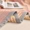 91家纺网 家纺一手货源 找家纺 芭提岛 2023新款双层纱夹棉单品床盖第二批系列 色彩斑斓