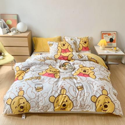 91家纺网 家纺一手货源 找家纺 （总）梦家居 2022正版迪士尼授权加安抚豆豆绒被套