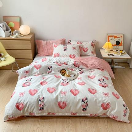 91家纺网 家纺一手货源 找家纺 （总）梦家居 2022正版迪士尼授权加安抚豆豆绒被套