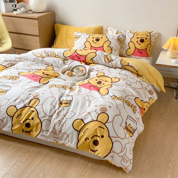 91家纺网 家纺一手货源 找家纺 （总）梦家居 2022正版迪士尼授权加安抚豆豆绒被套