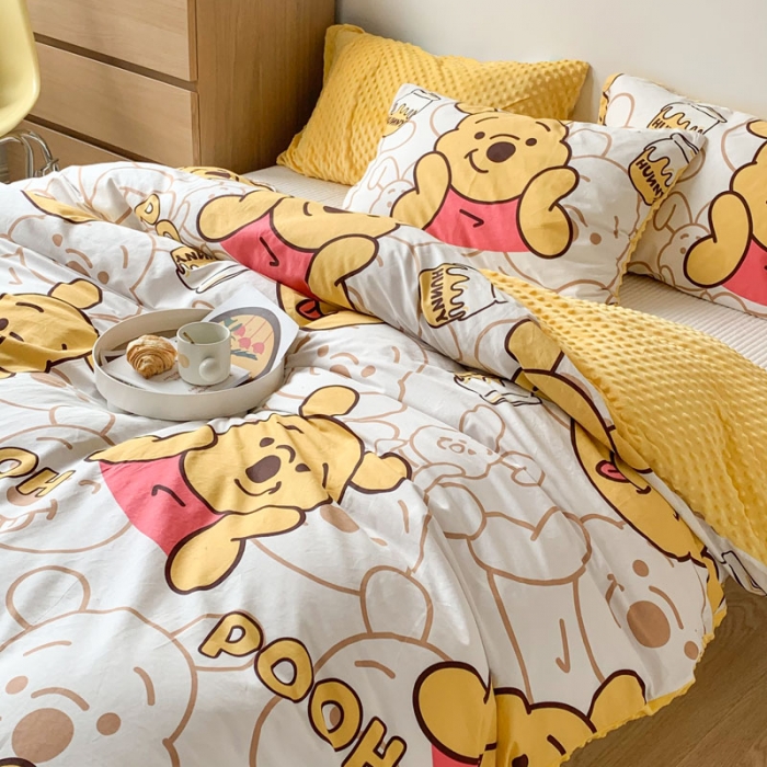 91家纺网 家纺一手货源 找家纺 （总）梦家居 2022正版迪士尼授权加安抚豆豆绒被套