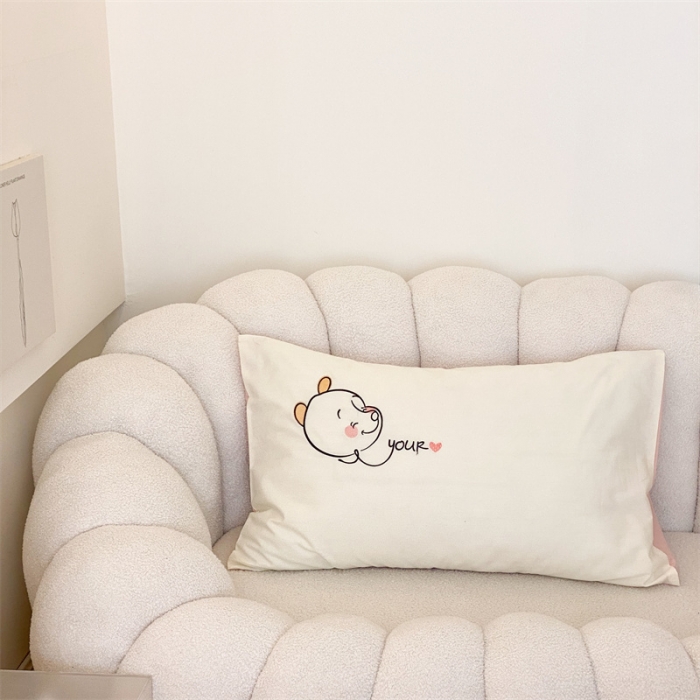 91家纺网 家纺一手货源 找家纺 （总）朗莎 2022新款迪士尼全棉水洗棉贴布绣四件套