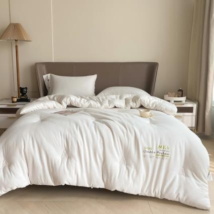 91家纺网 家纺一手货源 找家纺 （总）匠心 2022新款A类牛奶大豆被冬被子被芯