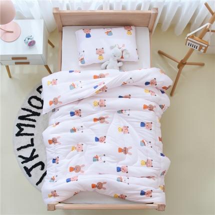 91家纺网 家纺一手货源 找家纺 （总）艾佳宝贝针织棉幼儿园冬被儿童春秋被宝宝保暖加厚被