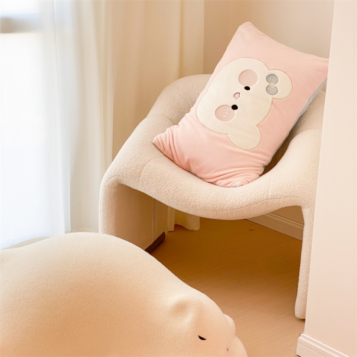 91家纺网 家纺一手货源 找家纺 朗莎 2022新款迪士尼230g高克重牛奶绒四件套 憨憨熊