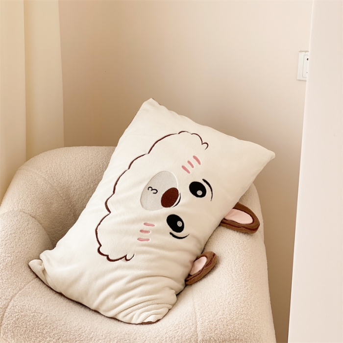 91家纺网 家纺一手货源 找家纺 朗莎 2022新款迪士尼230g高克重牛奶绒四件套 奇奇