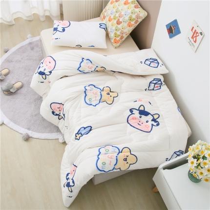 91家纺网 家纺一手货源 找家纺 （总）艾佳婴儿绒幼儿园冬被仿鹅绒春秋被宝宝保暖加厚被风格一