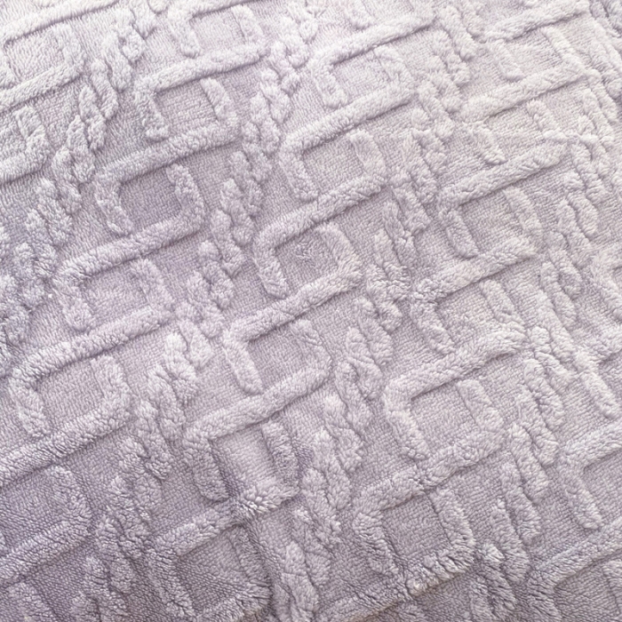 91家纺网 家纺一手货源 找家纺 绒兔兔 2022新款舒棉绒毯子 舒棉绒-香芋紫