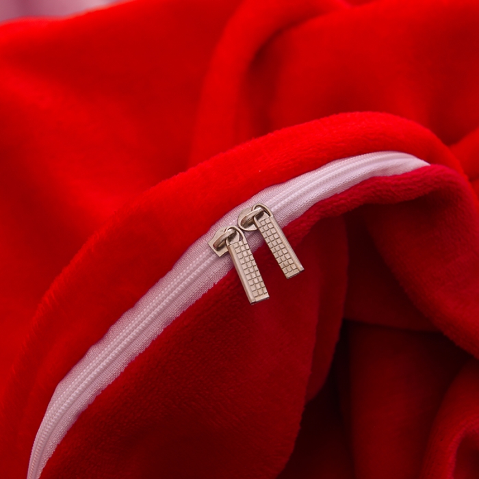 91家纺网 家纺一手货源 找家纺 芃成 2022新款加厚双面牛奶绒印花床品系列-四件套 草莓之恋