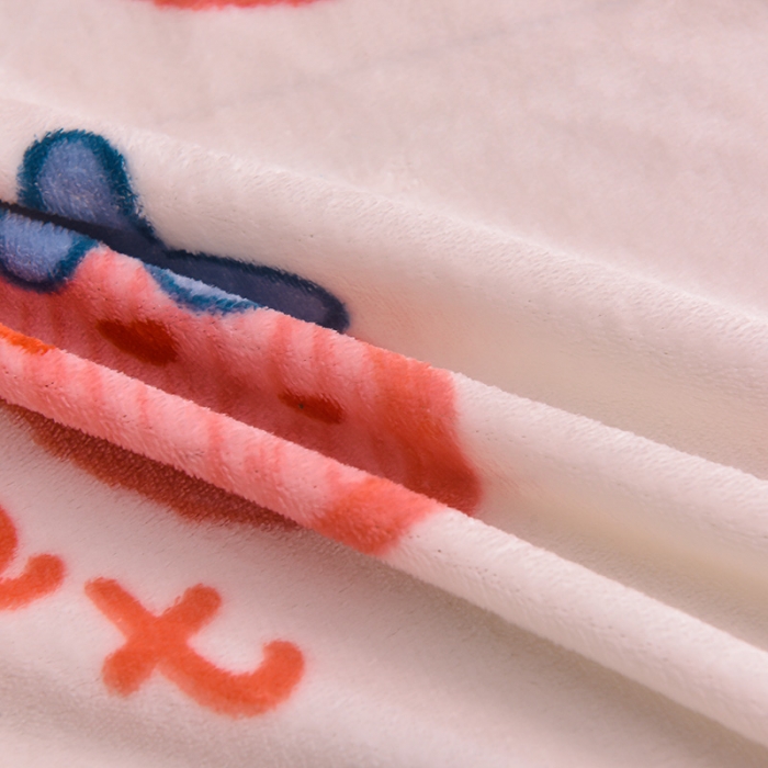 91家纺网 家纺一手货源 找家纺 芃成 2022新款加厚双面牛奶绒印花床品系列-单床笠 草莓奶昔