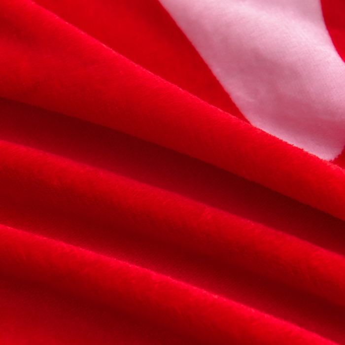 91家纺网 家纺一手货源 找家纺 芃成 2022新款加厚双面牛奶绒印花床品系列-单床笠 草莓之恋