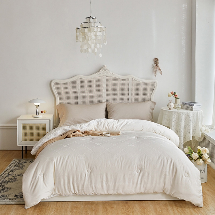 91家纺网 家纺一手货源 找家纺 （总） 莱福仕 2022新款60提花李官奇大豆子母被-风格一