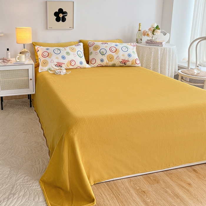 91家纺网 家纺一手货源 找家纺 澳梵 2022新款牛奶绒印花四件套 晴天