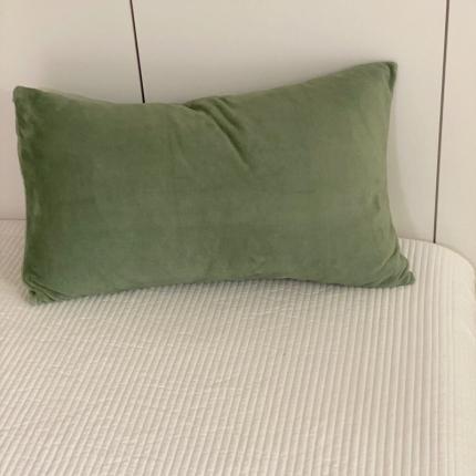 91家纺网 家纺一手货源 找家纺 （总）桃喜 2022新款纯色混搭牛奶绒单品枕套