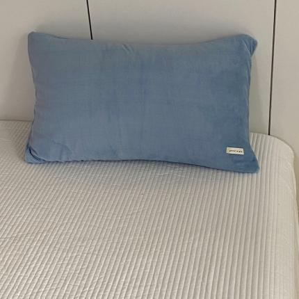 91家纺网 家纺一手货源 找家纺 （总）桃喜 2022新款纯色混搭牛奶绒单品枕套