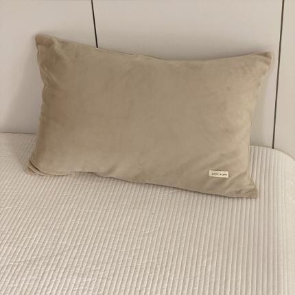 91家纺网 家纺一手货源 找家纺 （总）桃喜 2022新款纯色混搭牛奶绒单品枕套