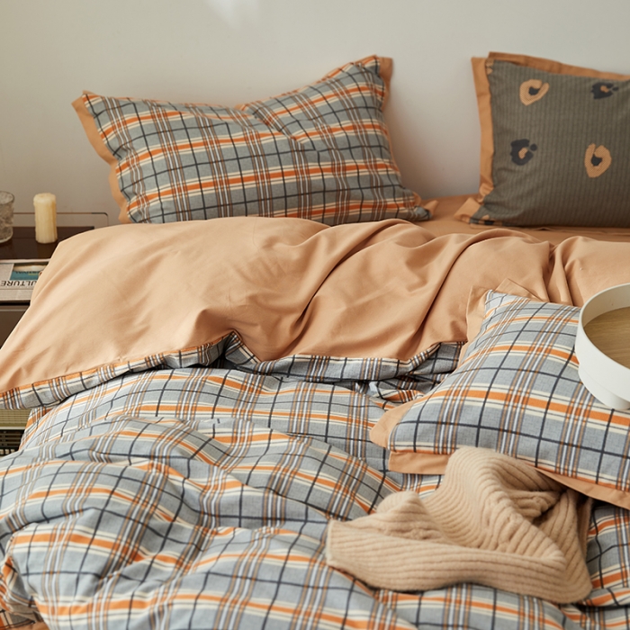 91家纺网 家纺一手货源 找家纺 时年 2022新款生态磨毛飞边款四件套 丰年