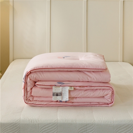 91家纺网 家纺一手货源 找家纺 花柔儿---13372全棉新疆棉花被纯棉冬被里外纯棉被芯