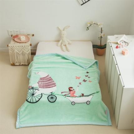 91家纺网 家纺一手货源 找家纺 （总）凯轩毛毛毯毯子 大版花儿童云毛毯毯子