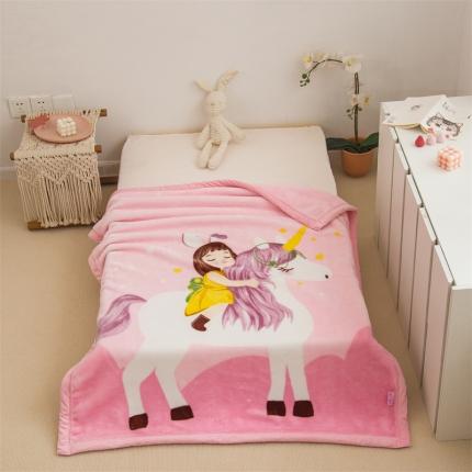 91家纺网 家纺一手货源 找家纺 （总）凯轩毛毛毯毯子 大版花儿童云毛毯毯子