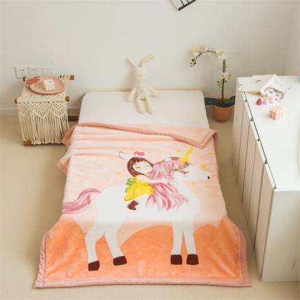 91家纺网 家纺一手货源 找家纺 （总）凯轩毛毛毯毯子 大版花儿童云毛毯毯子