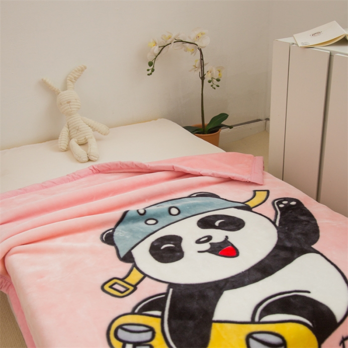 91家纺网 家纺一手货源 找家纺 （总）凯轩毛毛毯毯子 大版花儿童云毛毯毯子