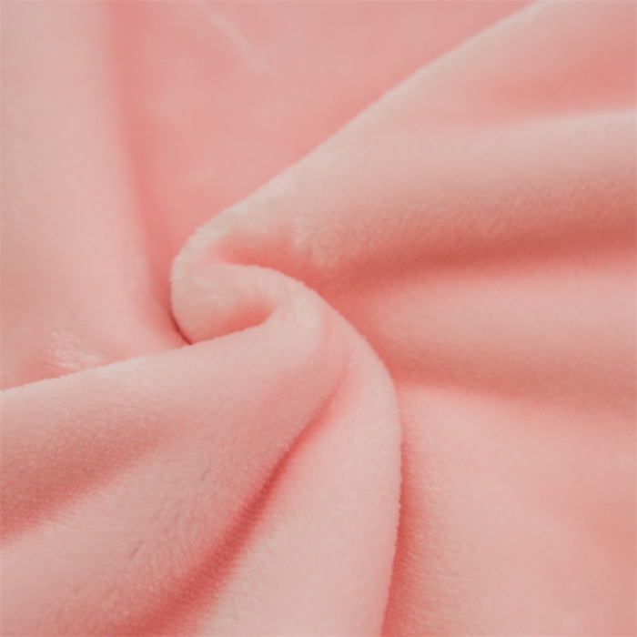 91家纺网 家纺一手货源 找家纺 凯轩毛毛毯毯子 大版花儿童云毛毯毯子 滑板熊  粉