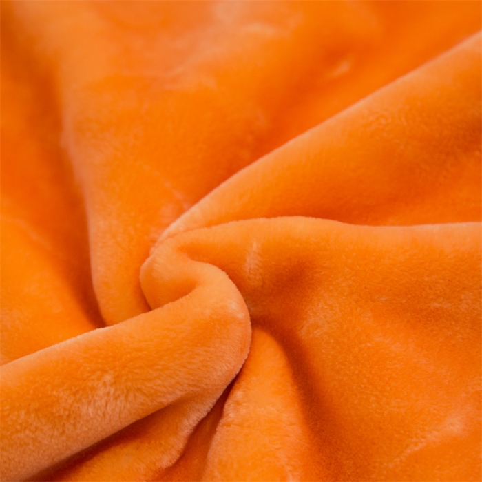 91家纺网 家纺一手货源 找家纺 凯轩毛毛毯毯子 大版花儿童云毛毯毯子 滑板熊  橘