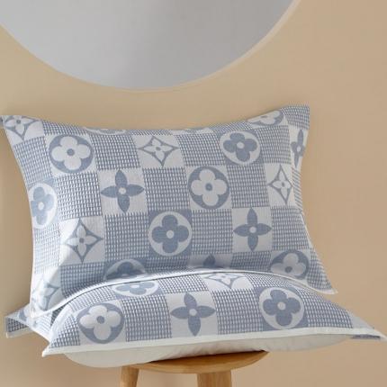 91家纺网 家纺一手货源 找家纺 （总）朴尔 2022新款全棉纱布蜂窝结构系列枕巾系列