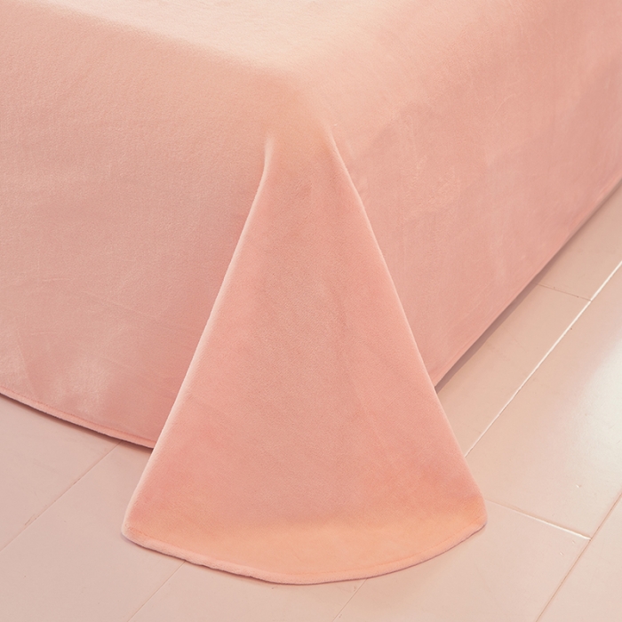 91家纺网 家纺一手货源 找家纺 泉欣直播网红款牛奶绒卡通毛巾绣四件套雪宝宝系列 雪宝宝-粉玉