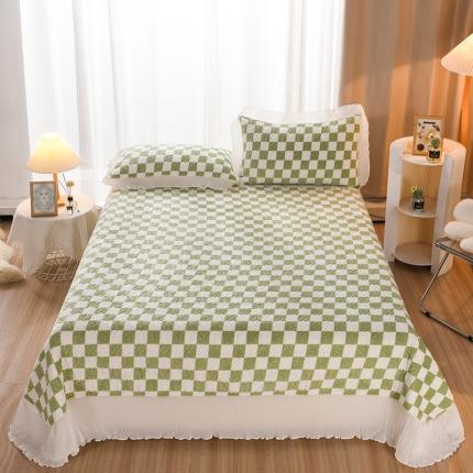 91家纺网 家纺一手货源 找家纺 （总）迷仙巢 2022新款牛奶绒床盖款