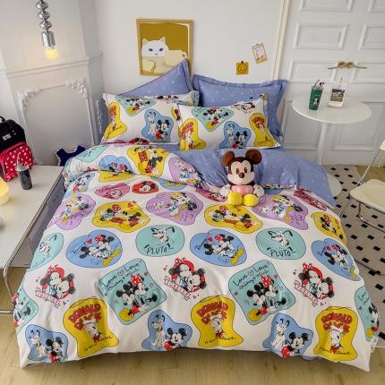91家纺网 家纺一手货源 找家纺 （总）小芽家居 迪士尼全棉四件套