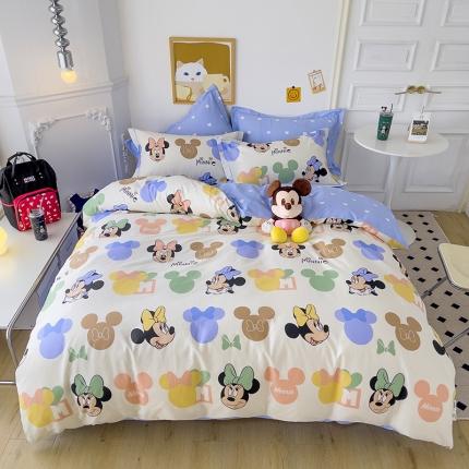 91家纺网 家纺一手货源 找家纺 （总）小芽家居 迪士尼全棉四件套