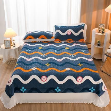 迷仙巢 2022新款牛奶绒床盖款 心动