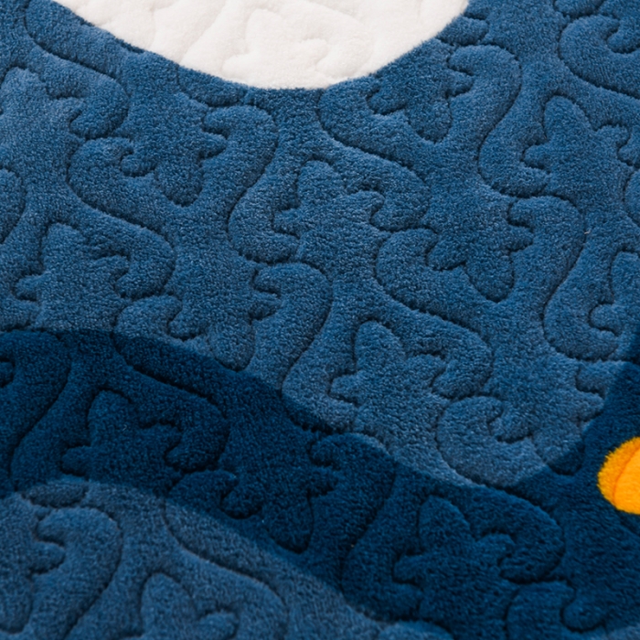 91家纺网 家纺一手货源 找家纺 迷仙巢 2022新款牛奶绒床盖款 心动