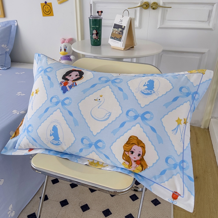 91家纺网 家纺一手货源 找家纺 小芽家居 迪士尼全棉四件套 美丽小公主