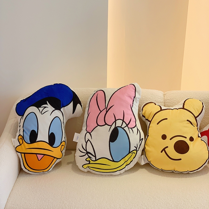 91家纺网 家纺一手货源 找家纺 （总）星期八 2022新款230g双面牛奶绒迪士尼系列抱枕