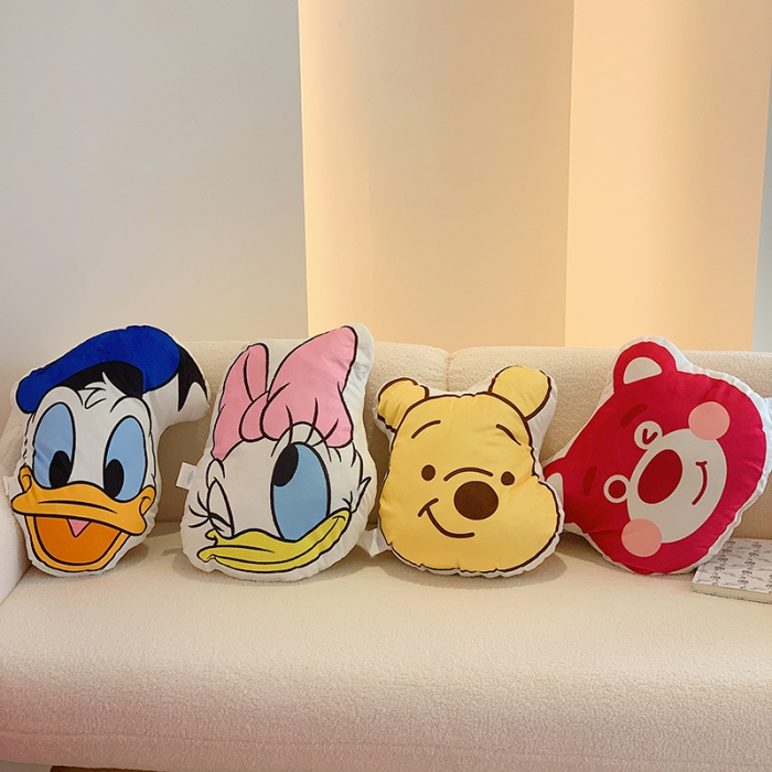 91家纺网 家纺一手货源 找家纺 （总）星期八 2022新款230g双面牛奶绒迪士尼系列抱枕