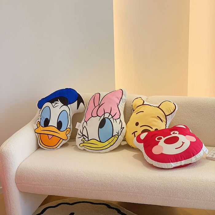 91家纺网 家纺一手货源 找家纺 （总）星期八 2022新款230g双面牛奶绒迪士尼系列抱枕