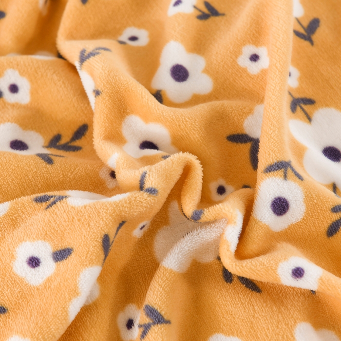 91家纺网 家纺一手货源 找家纺 迷仙巢 2022新款牛奶绒拼北极绒贝贝绒包边四件套 田园生活